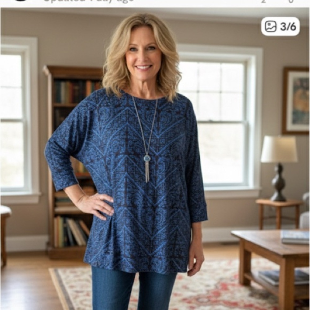 Plus size Nanu Tunic top